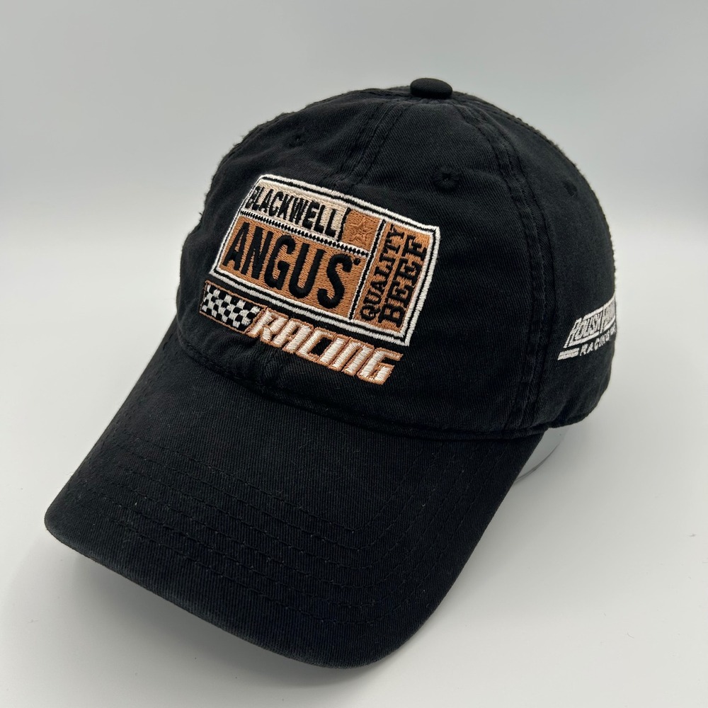 Roush Fenway Racing Blackwell Angus Hat Mens OSFM Black Ricky Stenhouse Jr